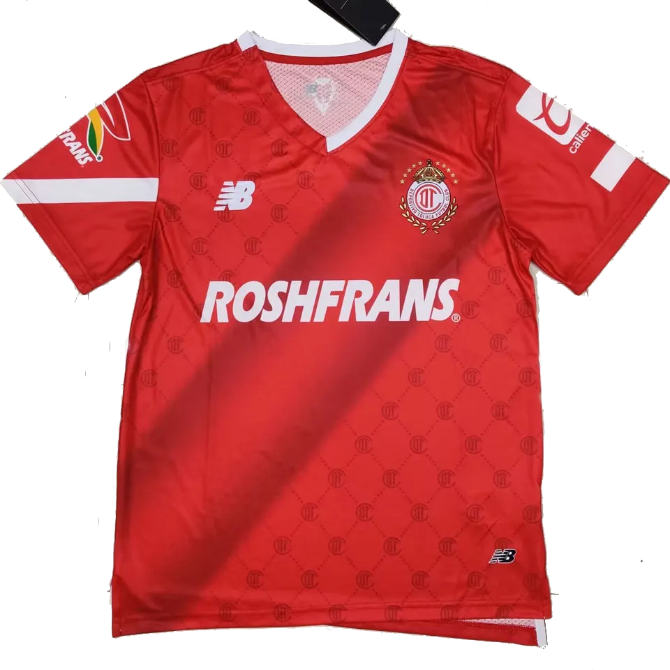 Deportivo Toluca Home Jersey 2023/24 Red Men's - The World Jerseys