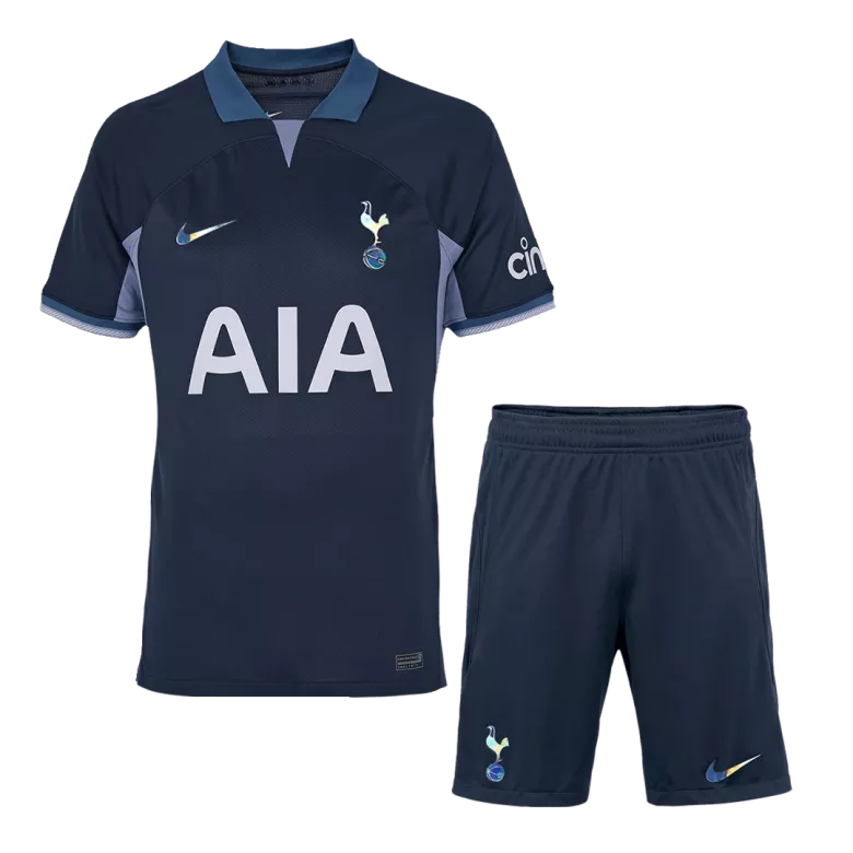 Tottenham Hotspur Away Kit 2023/24 Navy Blue Men's - The World Jerseys