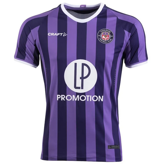 Toulouse FC Away Jersey 2023/24 Purple & Black Men's