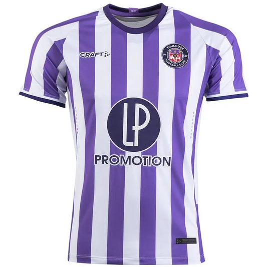 Toulouse FC Home Jersey 2023/24 Purple & White Men's