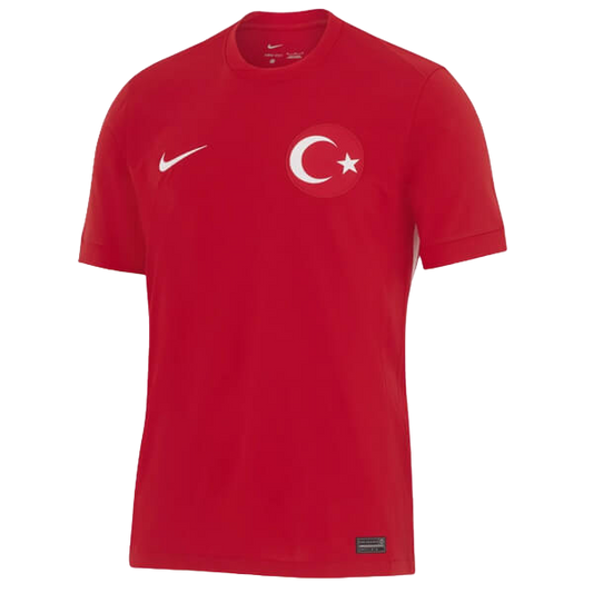 Turkey Away Jersey Euro 2024 Red Men's