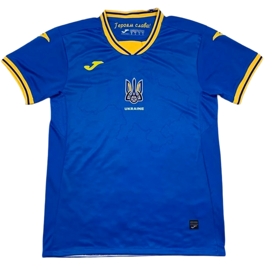 Ukraine Away Jersey Euro 2024 Blue Men's