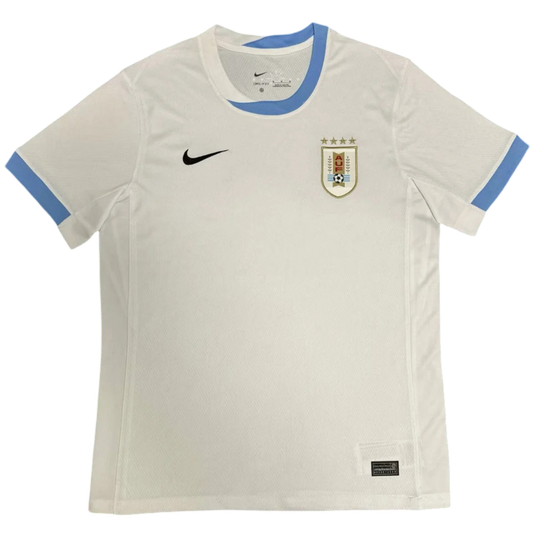 Uruguay Away Jersey Copa America 2024/25 White Men's