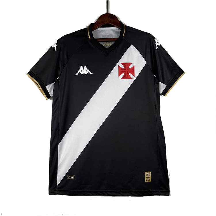 Vasco Da Gama Home Jersey 2023/24 Black Men's - The World Jerseys