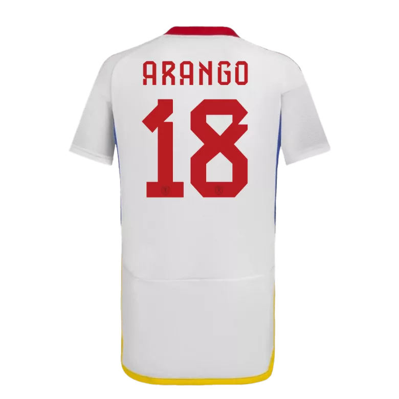 Venezuela ARANGO #18 Away Jersey Copa America 2024/25 White Men's
