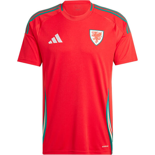 Wales Home Jersey Euro 2024 Red Men's