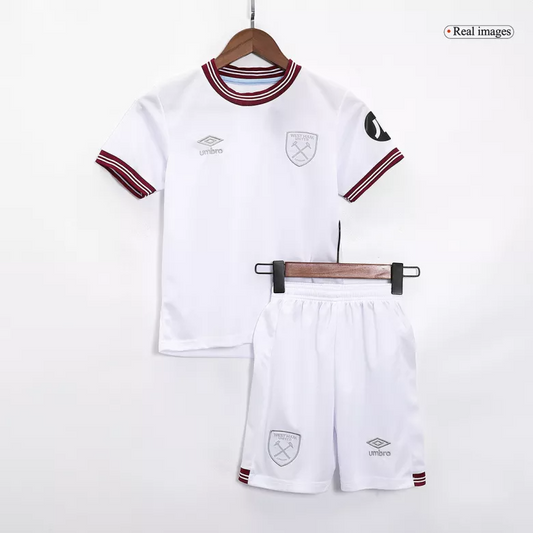 West Ham Away Kit 2032/24 White Kids - The World Jerseys