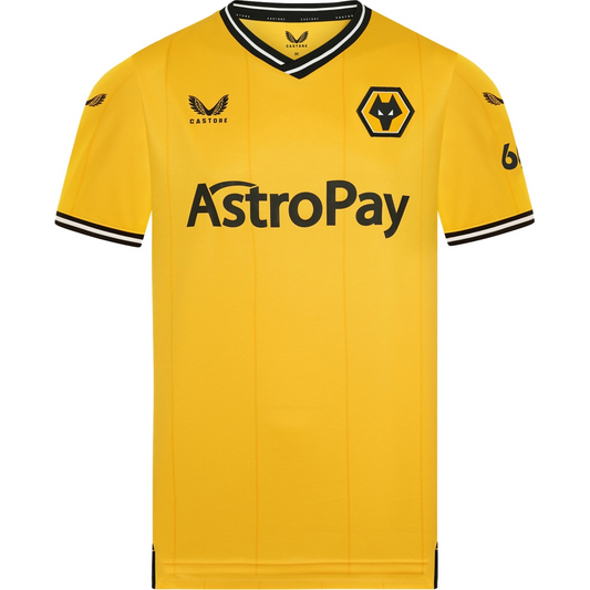 Wolverhampton Home Jersey 2023/24 Yellow Men's