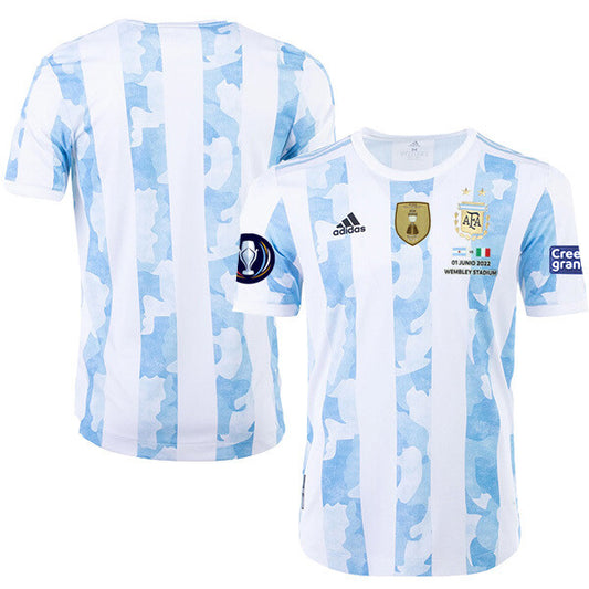 Argentina Home Finalissima Jersey 2021 Blue Men's - The World Jerseys