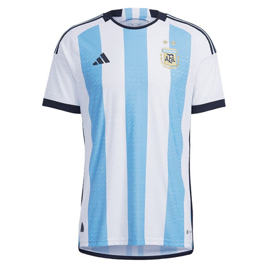 Argentina Home World Cup Jersey Player's Version 2022/23 Blue Men's