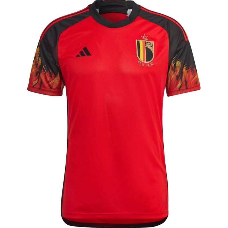 Belgium Home World Cup Jersey Player's Version 2022/23 Red Men's