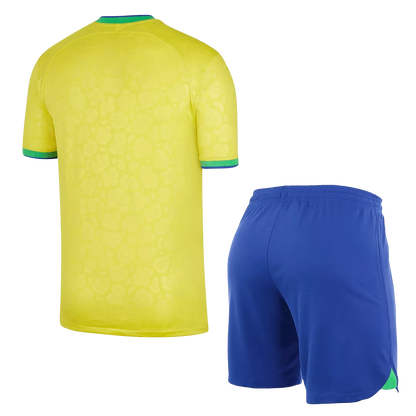 Brazil Home Kit 2022/23 Yellow Men's