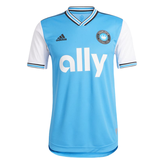 Charlotte FC Primary Jersey Player's Version 2022 Blue Men's