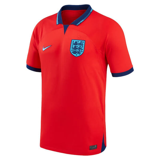 England Away World Cup Jersey Player's Version 2022/23 Red Men's