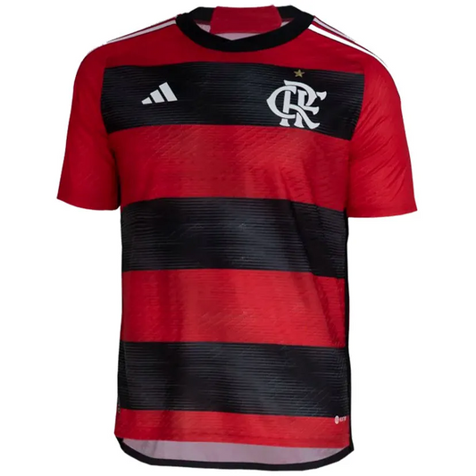 Flamengo Home Jersey 2023/24 Red & Black Men's
