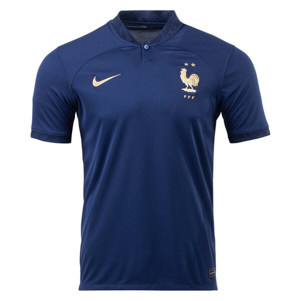 France Home World Cup Jersey 2022/23 Dark Blue Men's - The World Jerseys