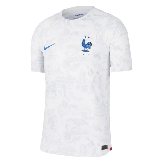 France Away World Cup Jersey 2022/23 White Men's - The World Jerseys