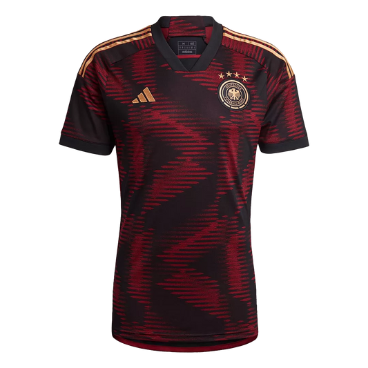 Germany Away World Cup Jersey 2022/23 Black & Red Men's