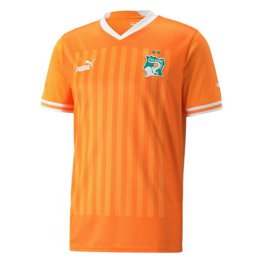 Ivory Coast Home Jersey 2023/24 Orange Men's - The World Jerseys