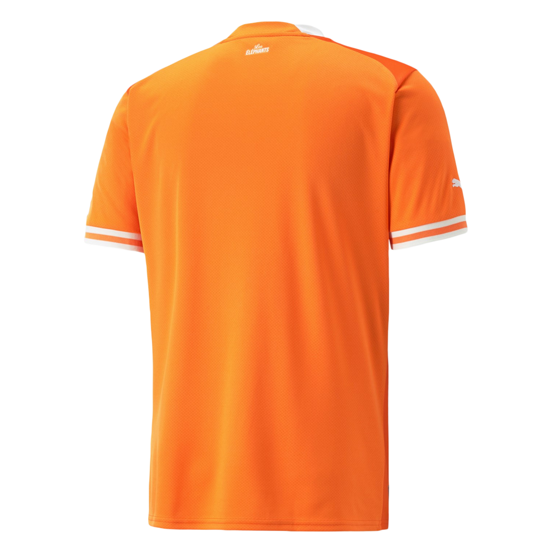 Ivory Coast Home Jersey 2023/24 Orange Men's - The World Jerseys