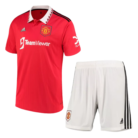 Manchester United Home Kit 2022/23 Red Men's