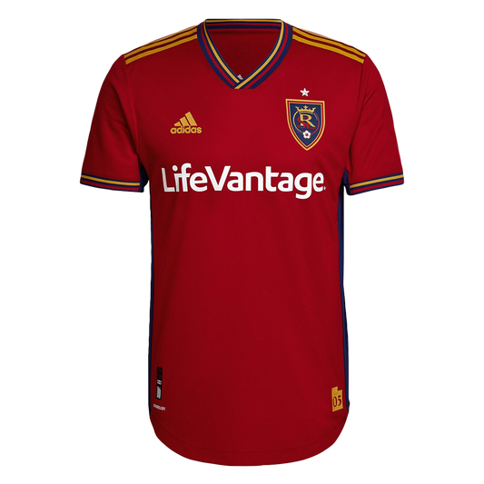 Real Salt Lake Primary Jersey Player's Version 2022 Red Men's
