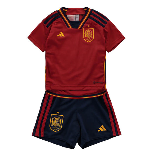 Spain Home World Cup Kit 2022/23 Red Kids