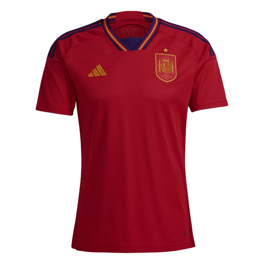 Spain Home World Cup Jersey 2022/23 Red Men's